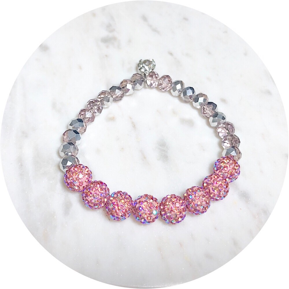 2 Piece Austrian Crystal Beaded Bracelets - Picture 3 of 7